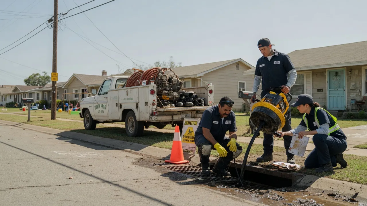 Drain Cleaning in Morton, TX near me